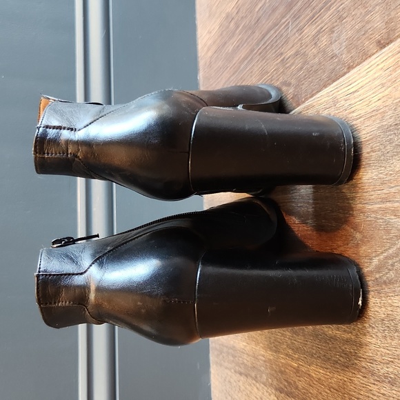 Na Na Boots Size 7 Black Leather - Picture 4 of 7